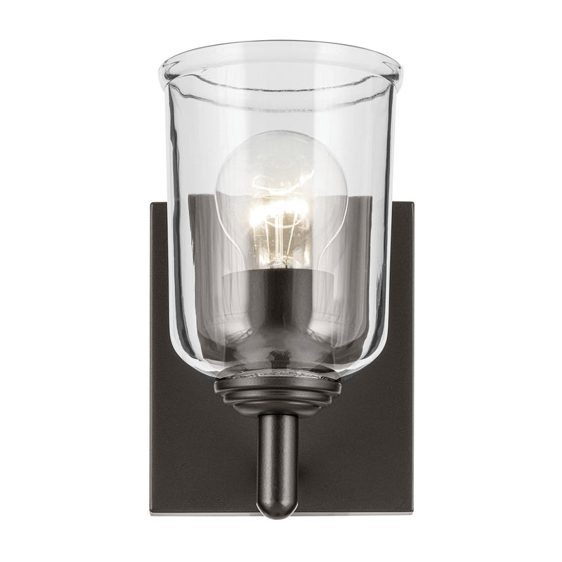 Kichler 45572OZCLR One Light Wall Sconce, Olde Bronze (4)