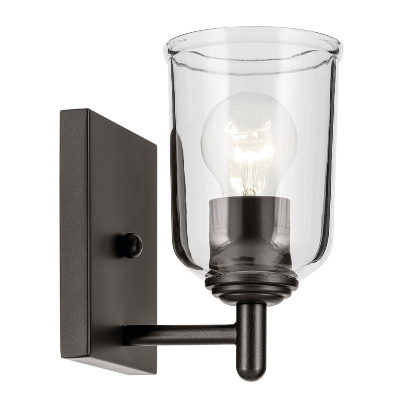 Kichler 45572OZCLR One Light Wall Sconce, Olde Bronze (5)