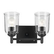 Kichler 45573BKCLR Two Light Bath, Black (4)