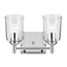 Kichler 45573CHCLR Two Light Bath, Chrome (4)