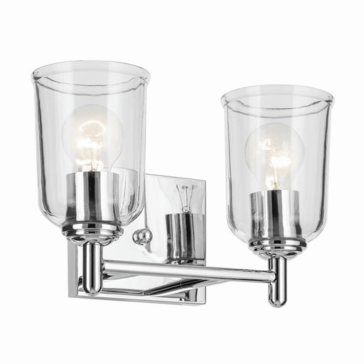 Kichler 45573CHCLR Two Light Bath, Chrome