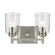 Kichler 45573NICLR Two Light Bath, Brushed Nickel (4)