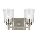 Kichler 45573NICLR Two Light Bath, Brushed Nickel (4)