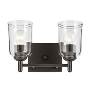 Kichler 45573OZCLR Two Light Bath, Olde Bronze (4)