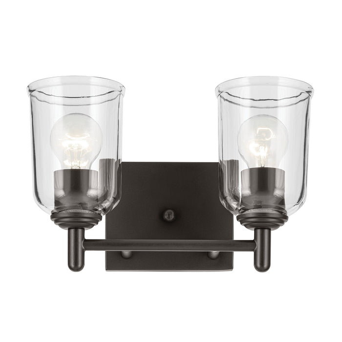 Kichler 45573OZCLR Two Light Bath, Olde Bronze (4)