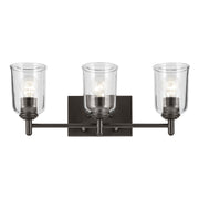 Kichler 45574OZCLR Three Light Bath, Olde Bronze (4)