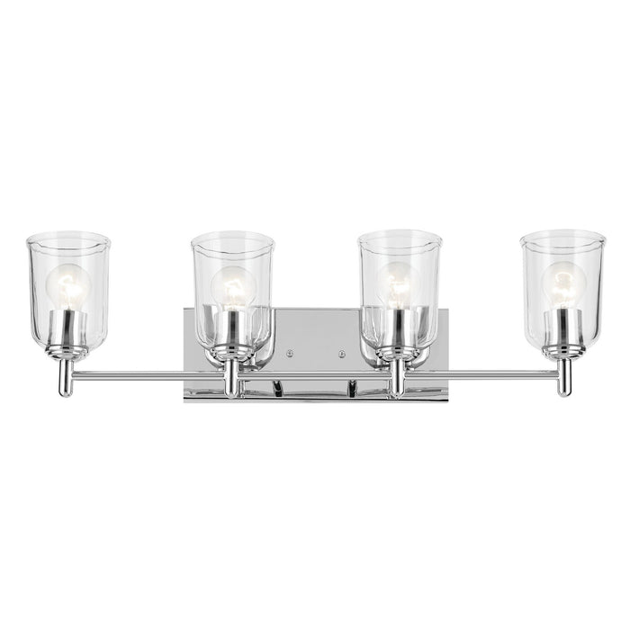 Kichler 45575CHCLR Four Light Bath, Chrome (4)