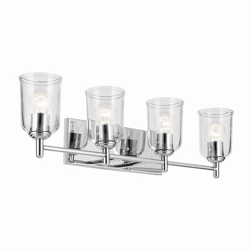 Kichler 45575CHCLR Four Light Bath, Chrome