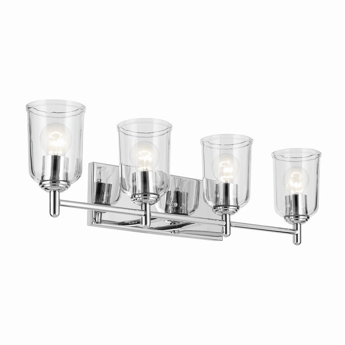 Kichler 45575CHCLR Four Light Bath, Chrome
