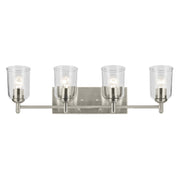 Kichler 45575NICLR Four Light Bath, Brushed Nickel (4)