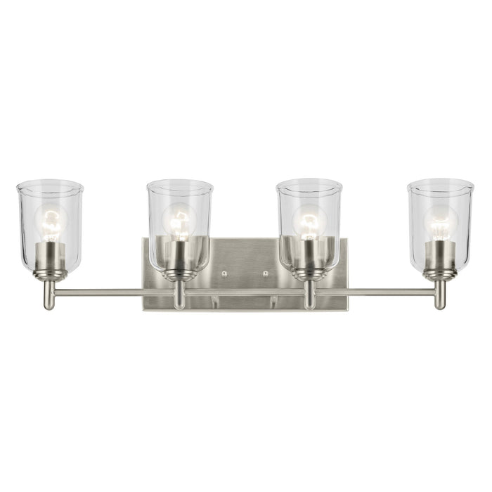 Kichler 45575NICLR Four Light Bath, Brushed Nickel (4)