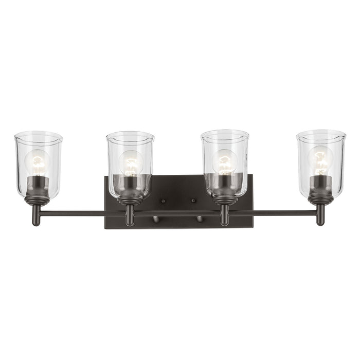 Kichler 45575OZCLR Four Light Bath, Olde Bronze (4)