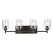 Kichler 45575OZCLR Four Light Bath, Olde Bronze (4)