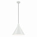 Kichler 52177WH One Light Pendant, White