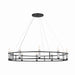 Kichler 52491BK Ten Light Chandelier, Black