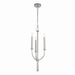 Kichler 52496PN Three Light Mini Chandelier, Polished Nickel