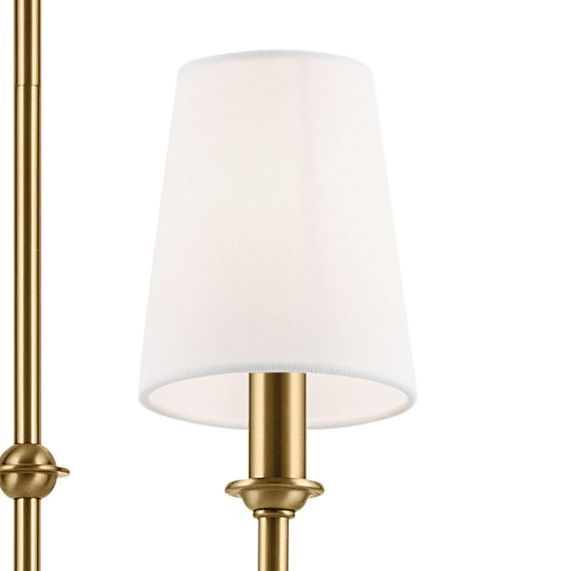 Kichler 52521BNB Eight Light Chandelier, Brushed Natural Brass (4)