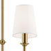 Kichler 52521BNB Eight Light Chandelier, Brushed Natural Brass (4)
