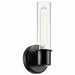Kichler 52653BK One Light Wall Sconce, Black