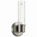 Kichler 52653NI One Light Wall Sconce, Brushed Nickel