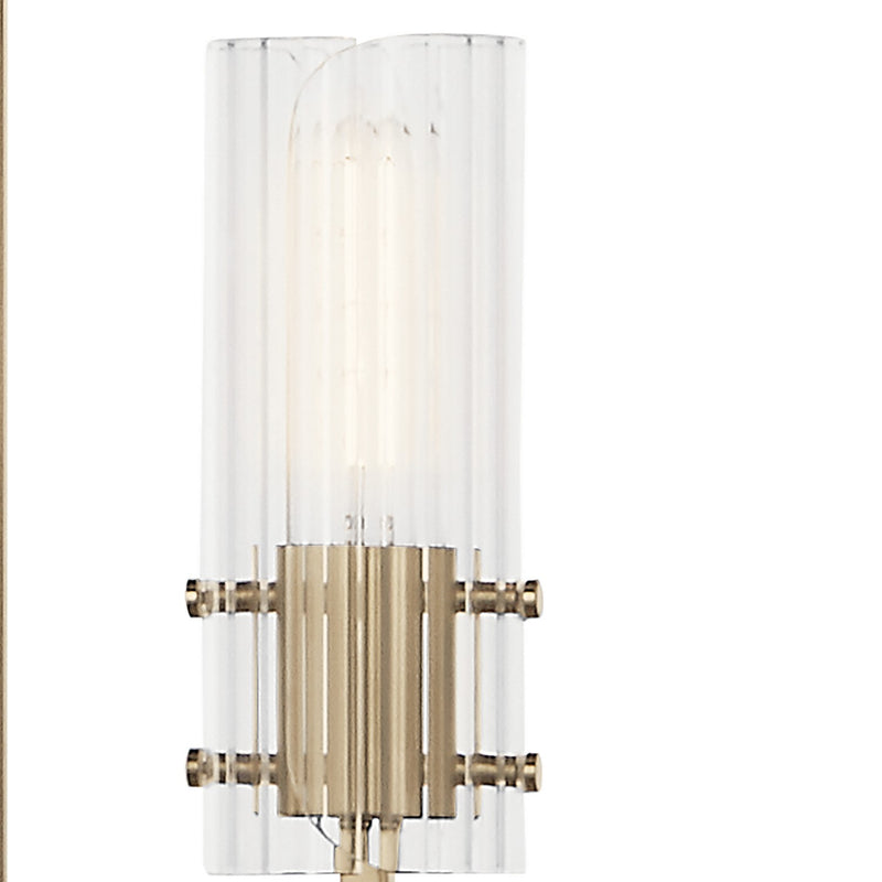 Kichler 52680CPZ Eight Light Chandelier, Champagne Bronze (2)