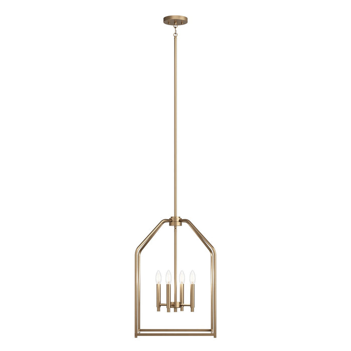 Kichler 52722CPZ Four Light Foyer Pendant, Champagne Bronze (5)