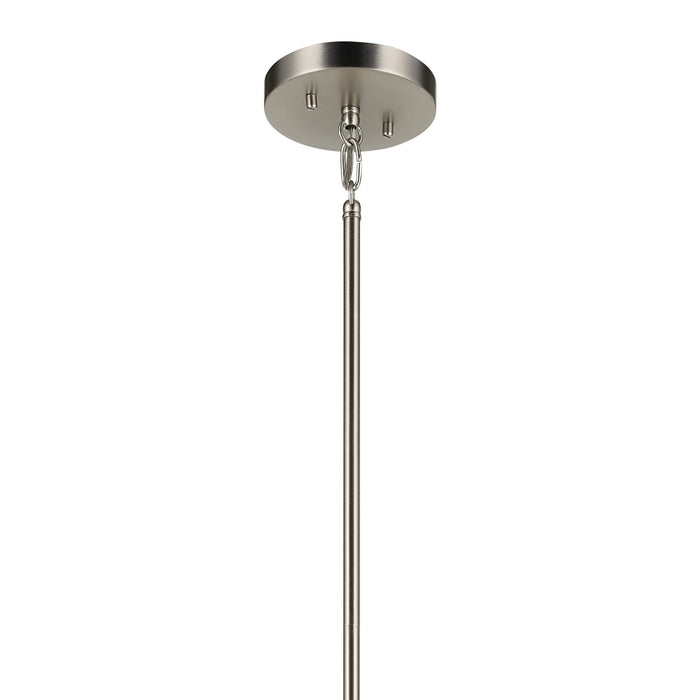Kichler 52722NI Four Light Foyer Pendant, Brushed Nickel (3)