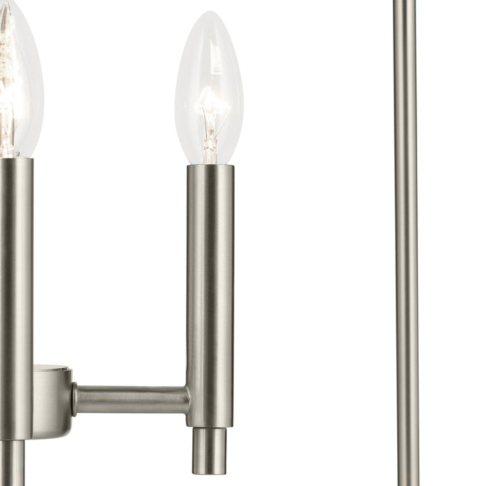 Kichler 52722NI Four Light Foyer Pendant, Brushed Nickel (5)