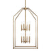 Kichler 52723CPZ Eight Light Foyer Pendant, Champagne Bronze (6)
