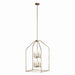 Kichler 52723CPZ Eight Light Foyer Pendant, Champagne Bronze