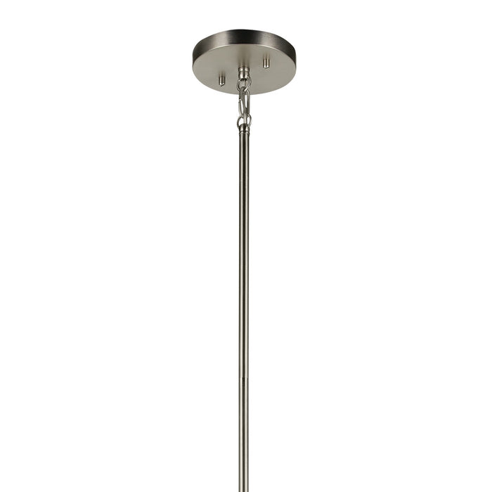 Kichler 52723NI Eight Light Foyer Pendant, Brushed Nickel (3)