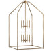 Kichler 52724CPZ Eight Light Foyer Pendant, Champagne Bronze (3)