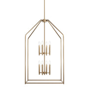 Kichler 52724CPZ Eight Light Foyer Pendant, Champagne Bronze (6)