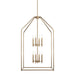 Kichler 52724CPZ Eight Light Foyer Pendant, Champagne Bronze (6)