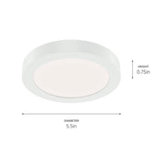 Kichler 53005WH30 LED Downlight, White (4)