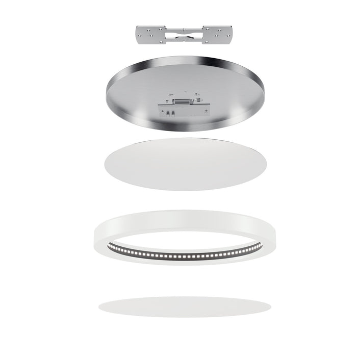 Kichler 53009WH30 LED Flush Mount, White (3)