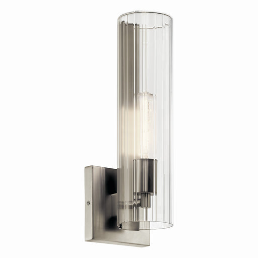 Kichler 55165NI One Light Wall Sconce, Brushed Nickel