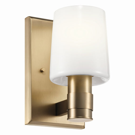 Kichler 55174CPZ One Light Wall Sconce, Champagne Bronze