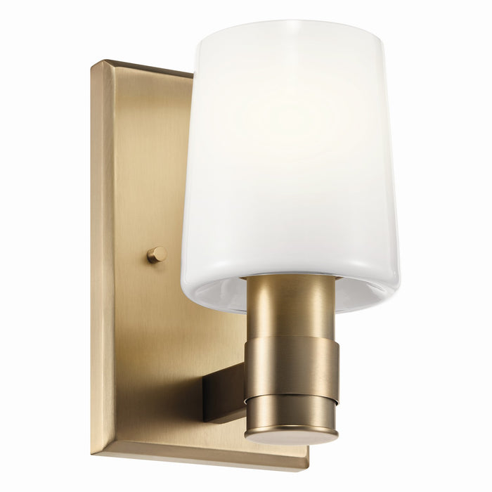 Kichler 55174CPZ One Light Wall Sconce, Champagne Bronze