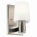 Kichler 55174NI One Light Wall Sconce, Brushed Nickel