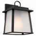 Kichler 59105BK One Light Outdoor Wall Mount, Black
