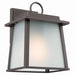 Kichler 59105OZ One Light Outdoor Wall Mount, Olde Bronze