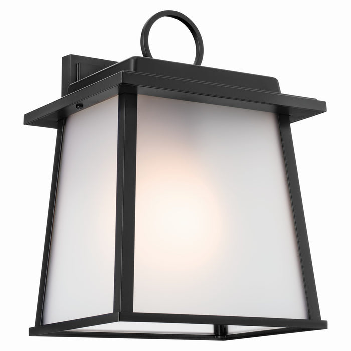 Kichler 59106BK One Light Outdoor Wall Mount, Black