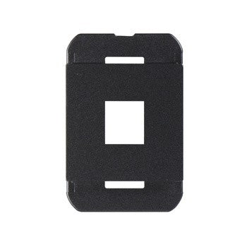 adorne® AC1PFG1 1-Port Frame, Graphite Main Image.jpg