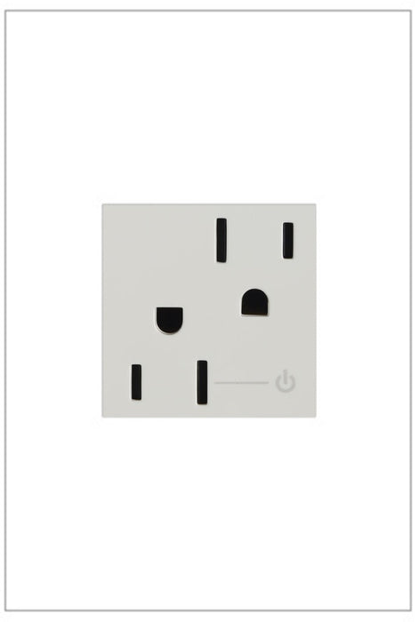 Legrand ARCH152W10 Adorne Half Controlled Outlet, White Main Image