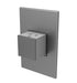 Legrand ARPTR201GM2 Adorne One-Gang Pop-Out Outlet, Magnesium Main Image