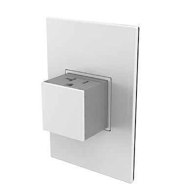 adorne® ARPTR201GW2 20A One-Gang Pop-Out Outlet, White Main Image.jpg