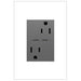 Legrand ARTRUSB15PD30M4 Adorne Ultra-Fast Plus Power Delivery USB Type-C/C Outlet, Magnesium Main Image