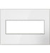 Legrand AWM3GMWW4 Adorne Gang Wall Plate, White Main Image