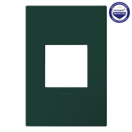 adorne® AWP1G2EG Evergreen One-Gang-Plus Screwless Wall Plate with Microban® Main Image.jpg